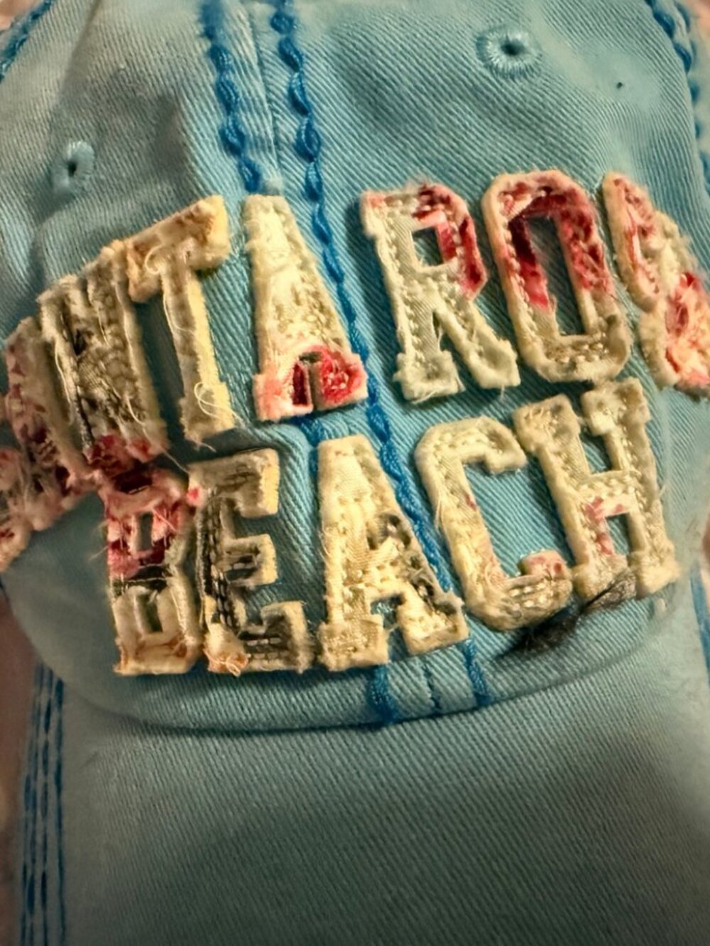 Robin Ruth Santa Rosa Beach Distressed Cap - Picture 2 of 3
